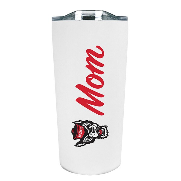 18oz. Stainless Tumbler White Mom V